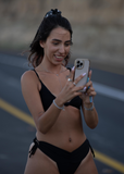 טופ ביקיני ברבור שחור